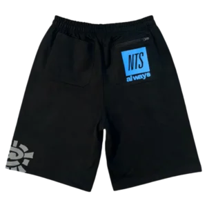 Nts always relaxed jogger shorts black