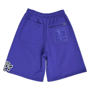 Relaxed @sun jogger shorts purple