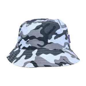 ripstop bucket hat snow camo